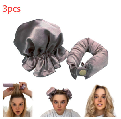 New Heatless Curl Stick With Cloth Cover Cute Ball Head Hair Curler Headband Hair Rollers Wave Form Curling Rod Hair Style Tools Gadgets New Heatless Curl Stick With Cloth Cover Cute Ball Head Hair Curler Headband Hair Rollers Wave Form Curling Rod Hair Style Tools Gadgets